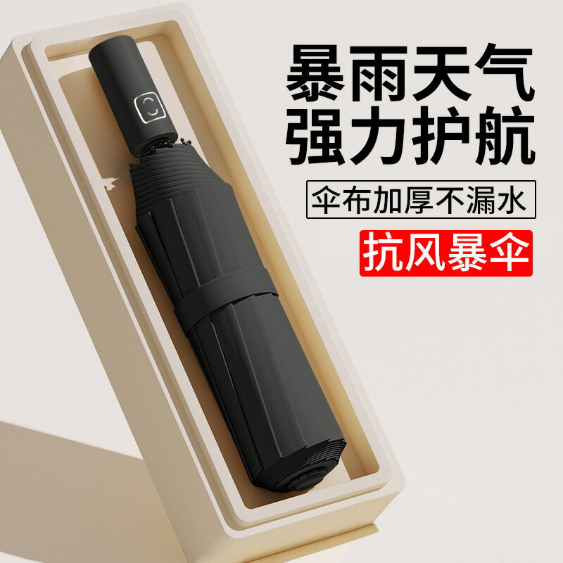 傘自動24骨雨傘批發大號超大太陽傘防紫外線黑膠女防曬遮陽傘工廠【尚宜家居】