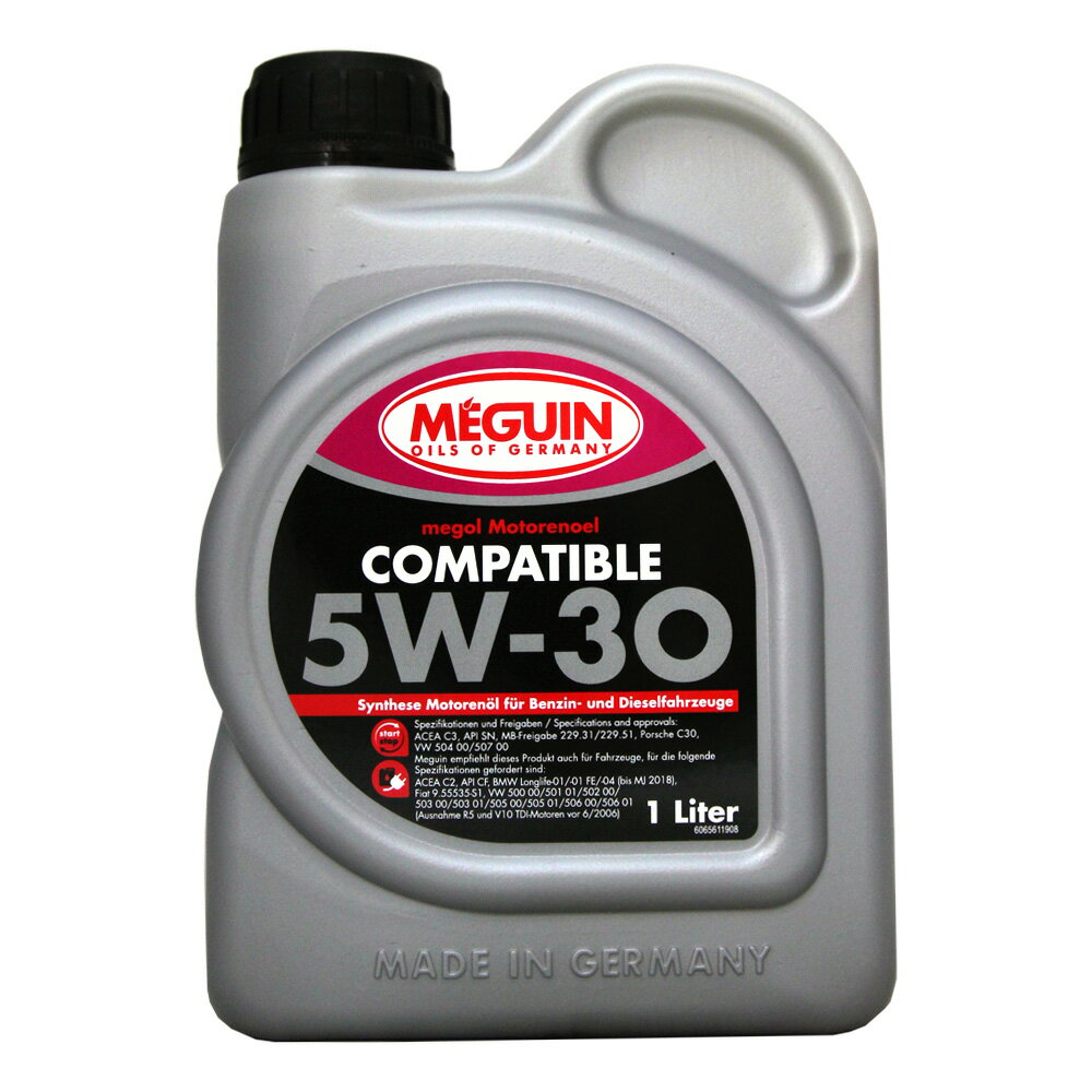 MEGUIN COMPATIBLE 5W30 合成機油 #6561【APP下單最高22%點數回饋】