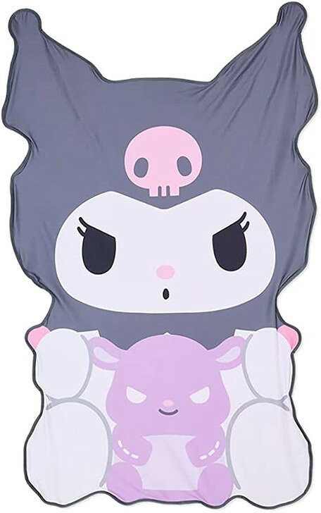 【震撼精品百貨】酷洛米_Kuromi~Sanrio 日本SANRIO三麗鷗 酷洛米造型冷氣毯 95x141cm*40206