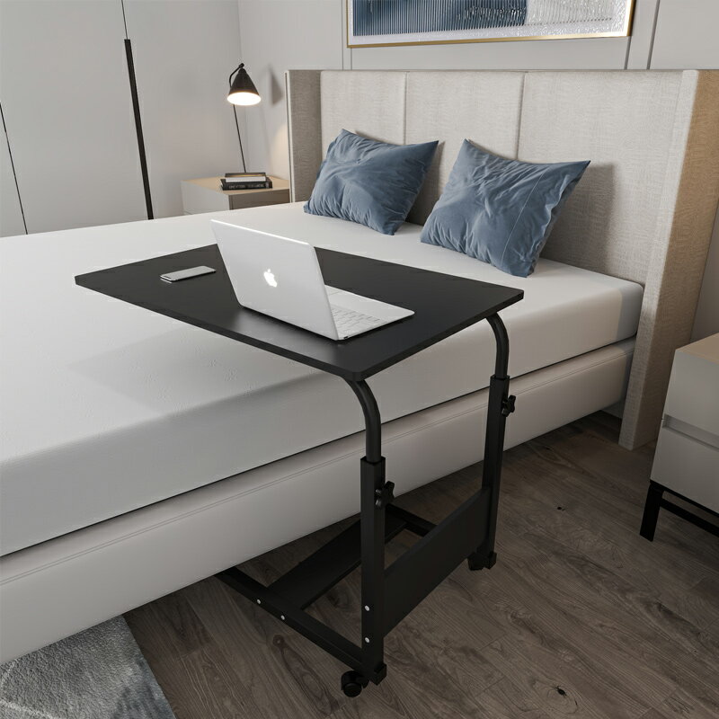 簡易筆記本電腦桌懶人床邊桌書桌家用簡約床上桌可以移動升降桌子