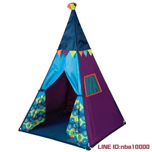兒童帳篷btoys比樂印第安藍/紅兒童帳篷戶外玩樂過家家 3歲 JDCY潮流站
