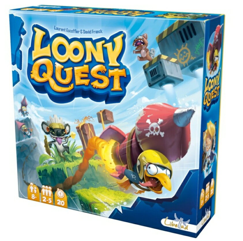 【GoKids 玩樂小子】怪物仙境 Loony Quest 塗鴉任務 瘋狂進擊 大世界桌遊 正版桌上遊戲