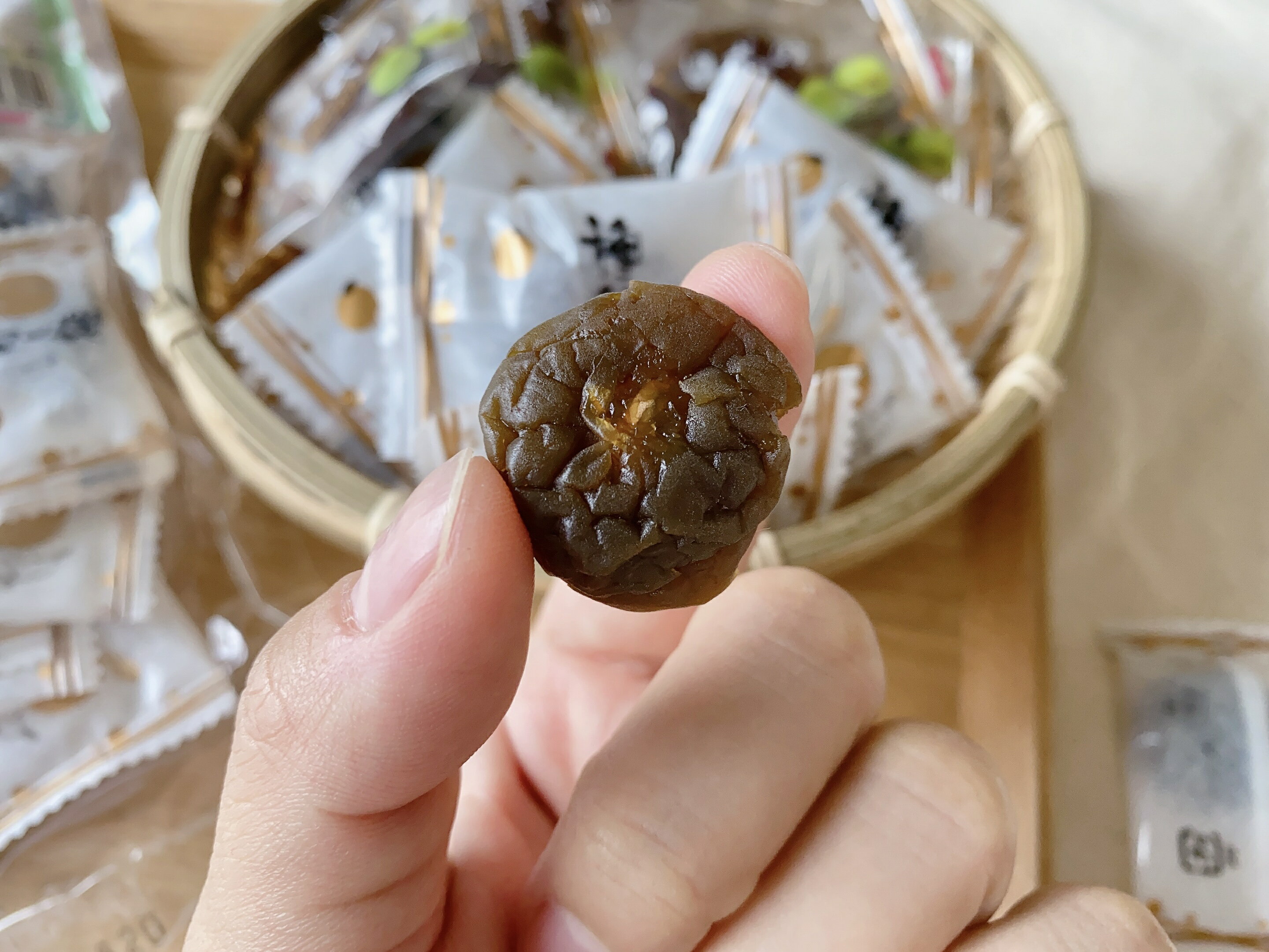 就是這顆「還我青春梅」甜釀Q梅 (全素)150G(約22顆/袋) 2