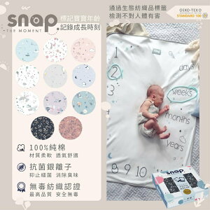 波蘭 Snap The Moment 寶寶寫真毯 雙面可用 拍照毯 嬰兒毯 嬰兒被 送禮（多款可選）