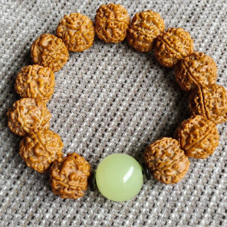 菩提手串 菩提 手串 金剛菩提子108顆佛珠手鍊男女士手串項鍊機刷包漿『ZW5172』 3