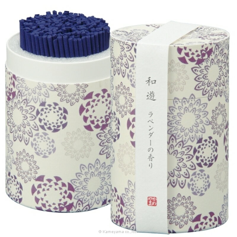 日本製 和遊聯名老舖 線香-薰衣草 薰香 筒型箱裝＊夏日微風＊