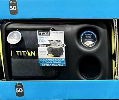[COSCO代購4] C1654434 TITAN 軟式保溫保冷袋 容量約50瓶一般鋁罐飲料