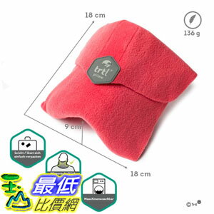 [美國直購] Trtl Soft Neck Support Travel Pillow 便攜頸背旅行枕頭 航空飛機用 黑/紅/粉紅三色