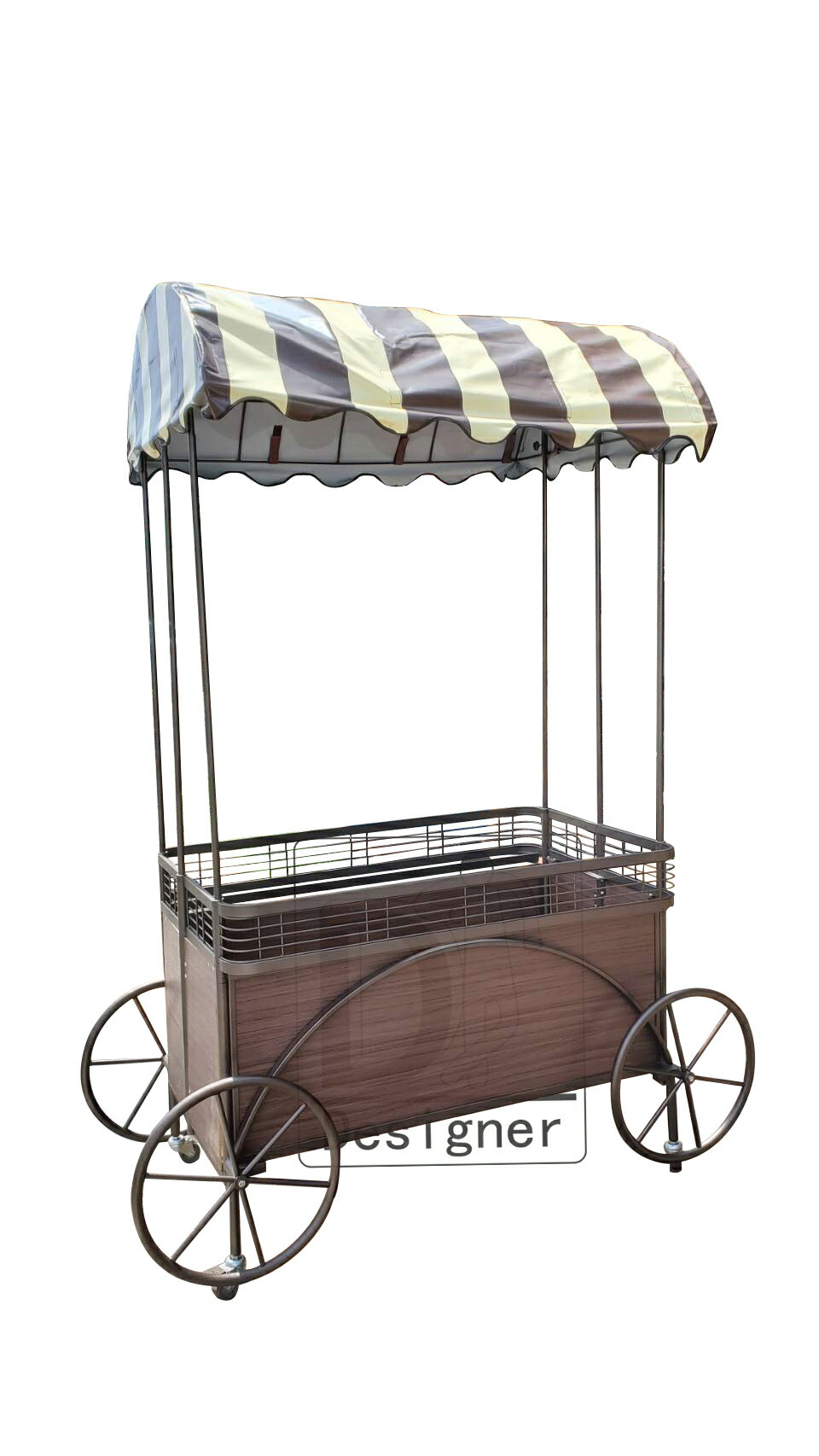 經典大馬車/工業風造型/輪組造型花車/特製拍賣車/販賣台