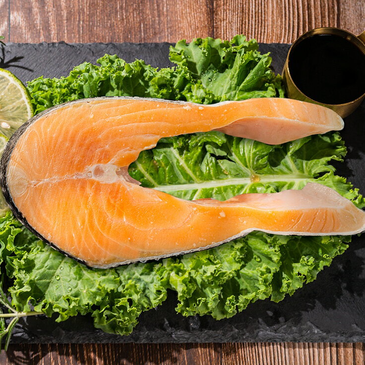 【興義軒】智利鮭魚排 350g±10% /包 海鮮食品 美食 冷凍直送
