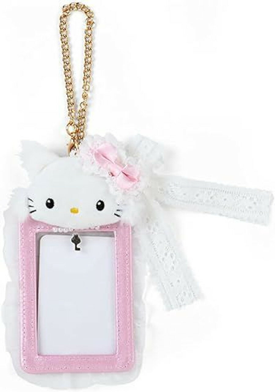 【震撼精品百貨】寵物貓 Charmmy Kitty~日本SANRIO三麗鷗 寵物貓大頭玩偶造型卡套*98815