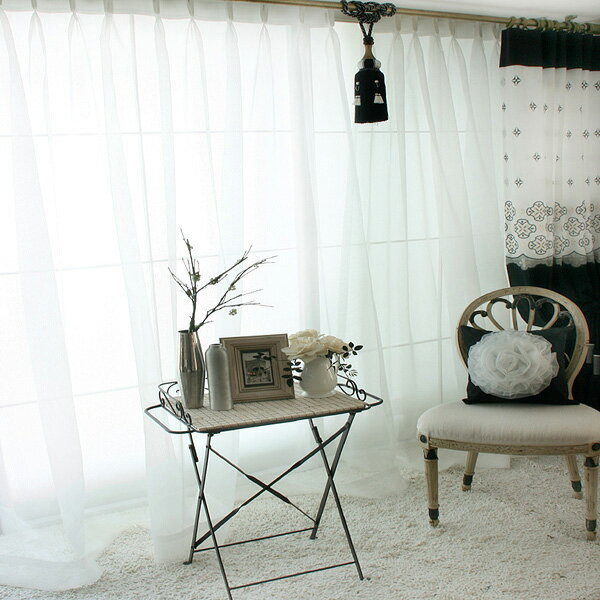 韓式高檔條紋風格窗簾臥室客廳陽臺廚房書房白色百搭成品特價紗簾