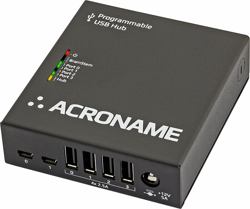 [3美國直購] Acroname S77-USBHUB-2X4 USBHub2x4 Industrial Intelligent 4-port Hi-Speed USB Hub (USB 2.0)