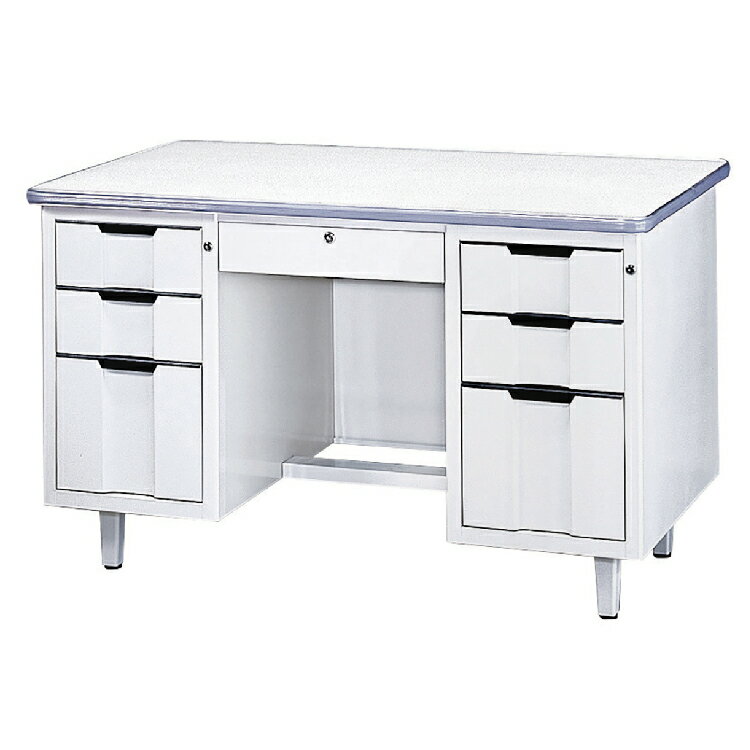 【 IS空間美學】4 x 2尺鐵桌(2023-B-174-6) 辦公桌/職員桌/辦公家具/電腦桌