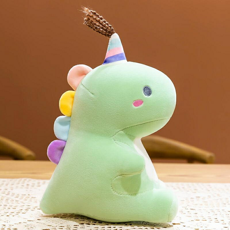 卡通可愛恐龍公仔毛絨玩具玩偶安撫抱枕娃娃兒童生日禮物女孩（45cm以上的商品麻煩客人選擇宅配哦，謝謝）