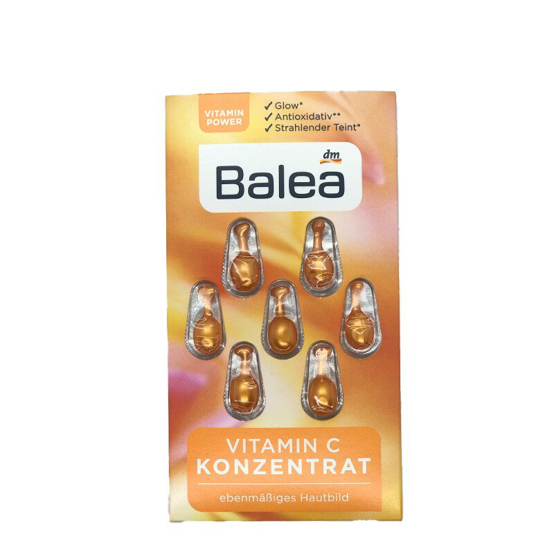 德國Balea維他命Ｃ時空膠囊(新上市） 1片/7顆