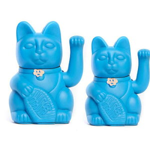 西班牙 Lucky Cats幸運自動招手招財貓 調色盤系-天藍色,夢想成真！