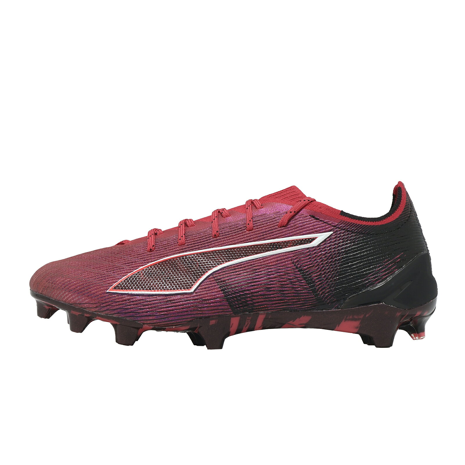 Puma 足球釘鞋 Ultra 6 Ultimate CP FG 男鞋 紅 針織 輕量 抓地 10877901