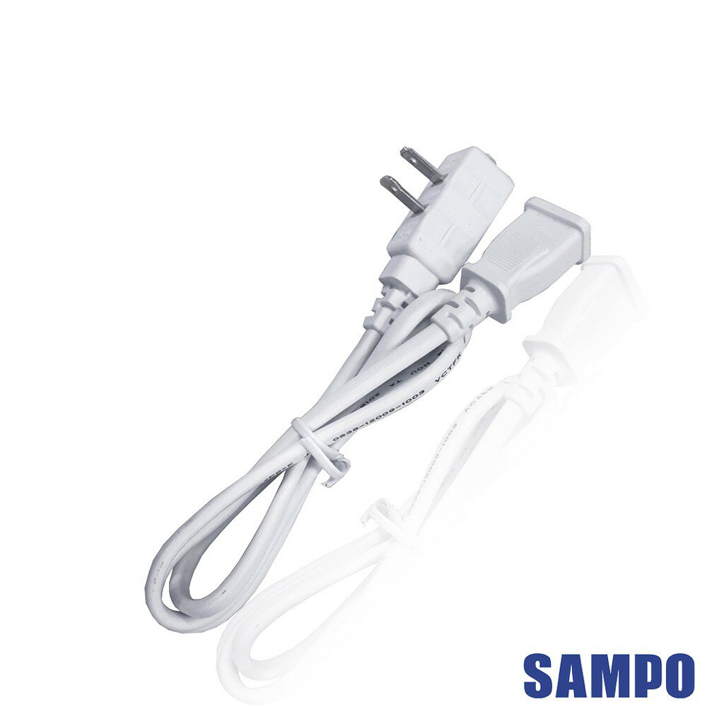 SAMPO單座2孔100公分延長中繼線 EL-U01T100T