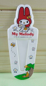【震撼精品百貨】My Melody 美樂蒂 夾子-白色底 震撼日式精品百貨