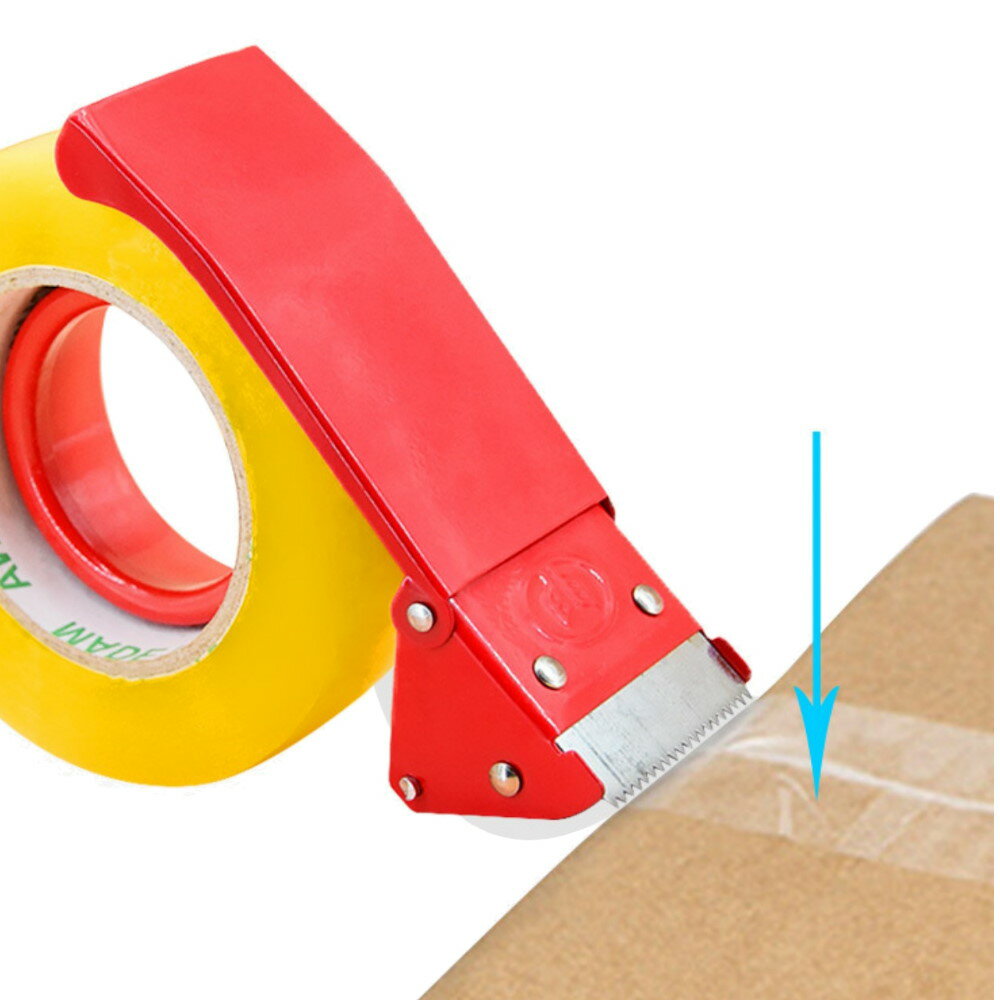 封箱器膠帶切割器 塑膠  鐵製 封箱膠帶台切割 膠帶座 膠台切割【GC385  DE411】123便利屋 9