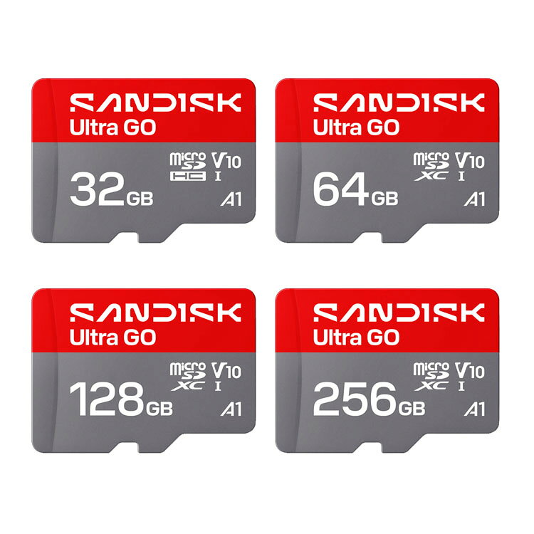 EC數位 SanDisk 晟碟 Ultra GO microSD UHS-I 記憶卡 32 64 128 256GB