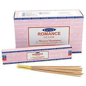 [綺異館] 印度香 賽巴巴 羅曼史 花草調和 15g Satya ROMANCE 線香