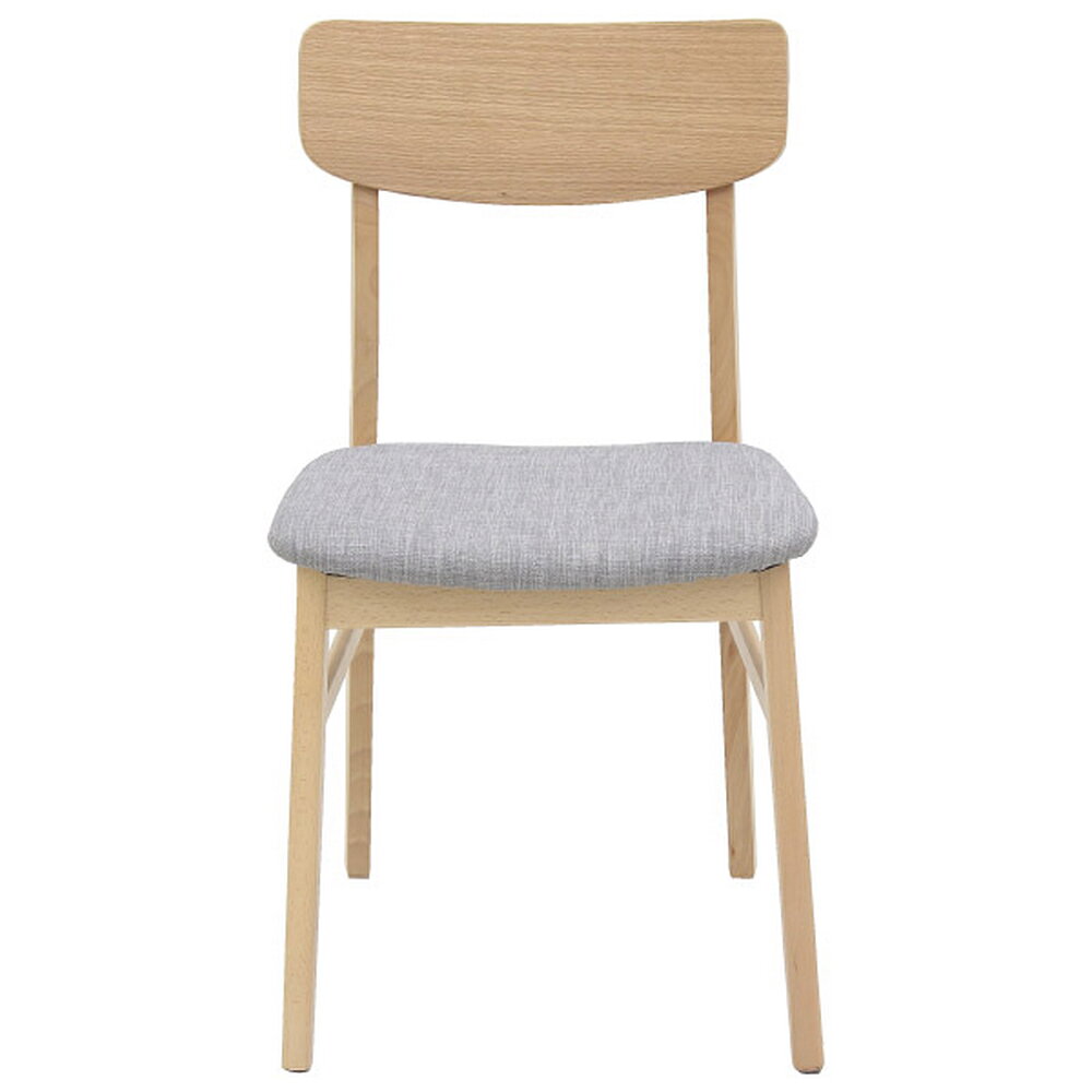 ◆木質餐椅 FILLN3 LBR/GY 45 NITORI宜得利家居 1