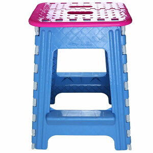 高45CM 加厚大號折疊凳子 塑料折疊凳 便攜戶外折疊板凳 成人椅子