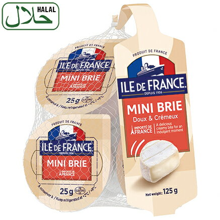 《AJ歐美食鋪》法國 法蘭希 布里乾酪 / 迷你布里乾酪 Brie / Mini Brie 125g 布里 冷藏 1