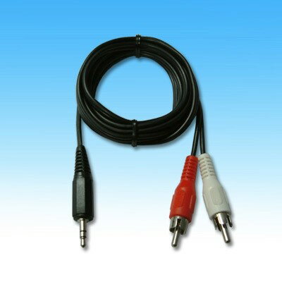 3.5立體-2RCA線 3.5立體-2AV線 5尺 (1.5m) 6005