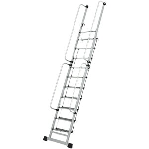 梯子家用鋁合金折疊室內扶手閣樓梯子加厚登高移動便攜式工程爬梯
