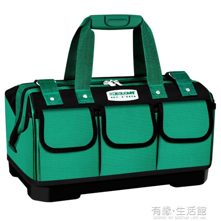 工具包 電工工具包男木工專用手提防水工具袋多功能維修安裝大挎包收納包 免運開發票