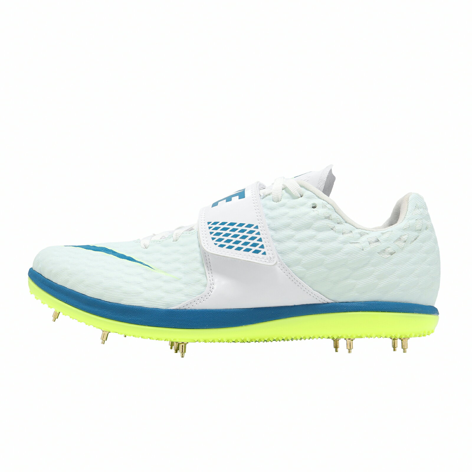 Nike 田徑釘鞋 High Jump Elite 男鞋 跳高跳遠 白 氣墊 魔鬼氈 FZ9636-100