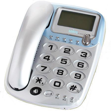 <br/><br/>  SAMPO 聲寶 來電顯示大字鍵家用電話 HT-W507L<br/><br/>