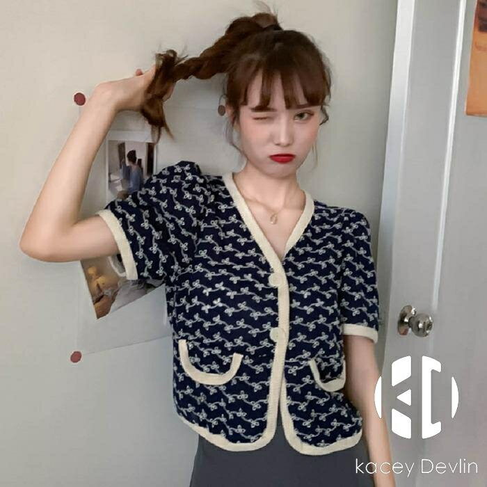 短袖襯衫女春夏短款上衣【聚物優品】