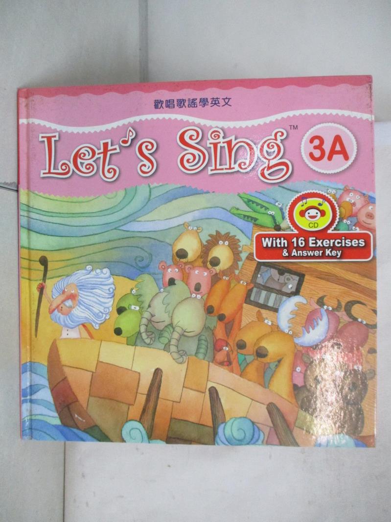 【書寶二手書T1／兒童文學 E9G】歡唱歌謠學英文3A(L's Sing！ 3A 蔡筱汶