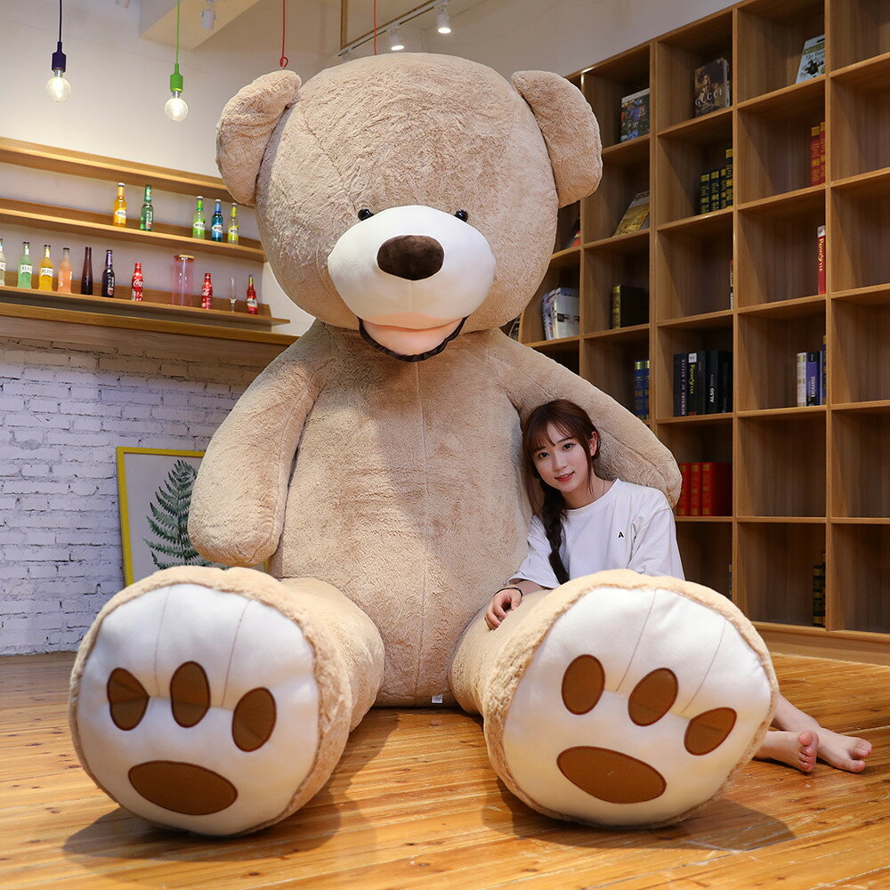 超大號抱抱熊美國大熊公仔毛絨玩具巨型泰迪熊貓公仔玩偶娃娃禮物
