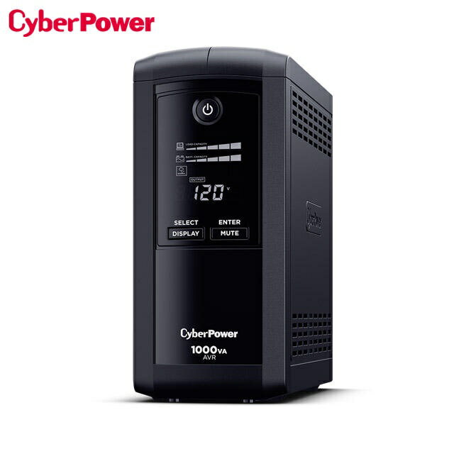 【最高現折268】CyberPower碩天 CP1000AVRLCDA 1000VA UPS在線互動式不斷電系統 突波保護 過載保護 颱風停電 防雷擊