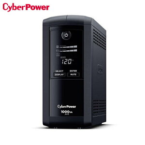 【最高折200+4%回饋】CyberPower碩天 CP1000AVRLCDA 1000VA UPS在線互動式不斷電系統 突波保護 過載保護 颱風停電 防雷擊