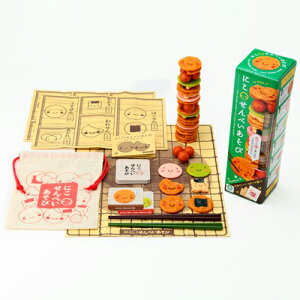 《日本 EyeUp》桌遊 仙貝疊疊樂 東喬精品百貨