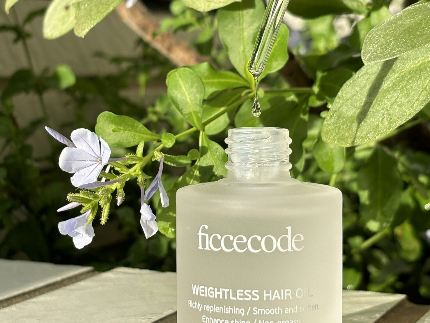 【Ficce Code】 澳洲 若光輕盈賦活護髮精油/固色煙粉瓶 30ml 2