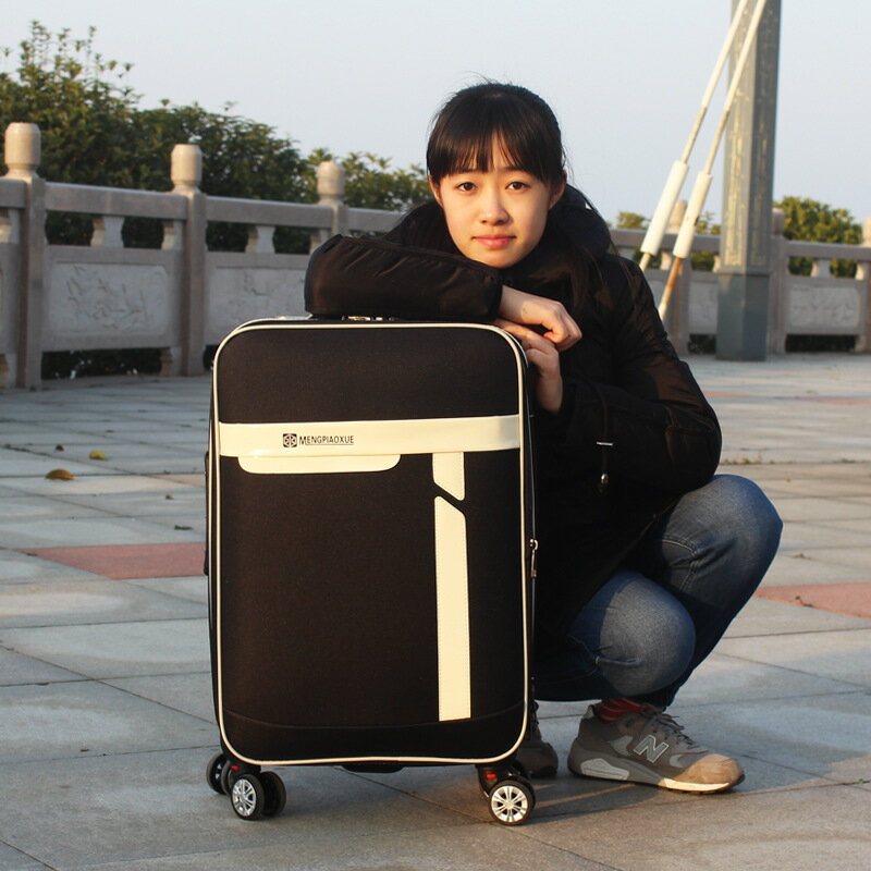 廠家直銷行李箱男皮箱商務拉桿箱萬向輪女24寸學生旅行箱登機箱205