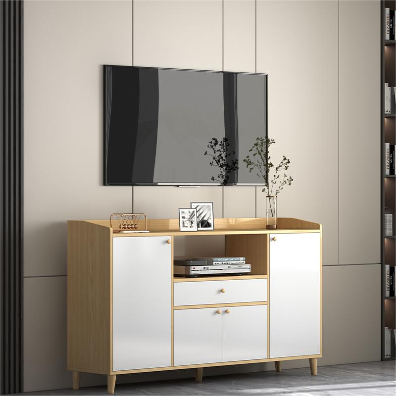 2024新款電視柜簡約現代臥室收納落地儲物柜簡易客廳家用電視機柜