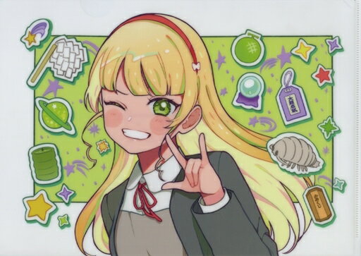 平安名松原堇A4檔案夾端卡ver.LOVELIVE！超級明星！高級商店in Laforet原宿