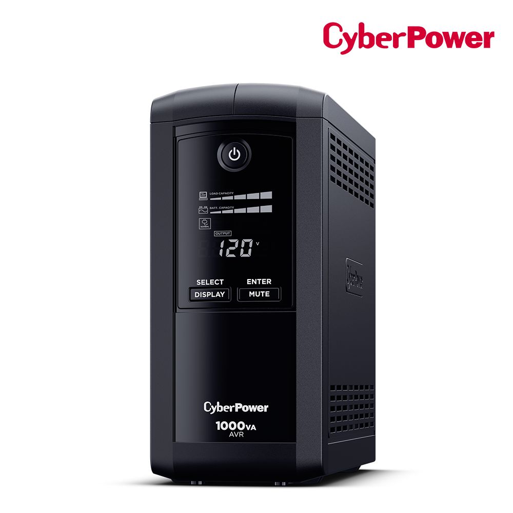 CyberPower 在線互動式Intelligent LCD 不斷電系統CP1000AVRLCDa