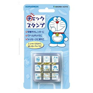 真愛日本 哆啦A夢 小叮噹 日本製 木製印章 迷你印章 9入盒裝 獎勵印章 文具 禮物