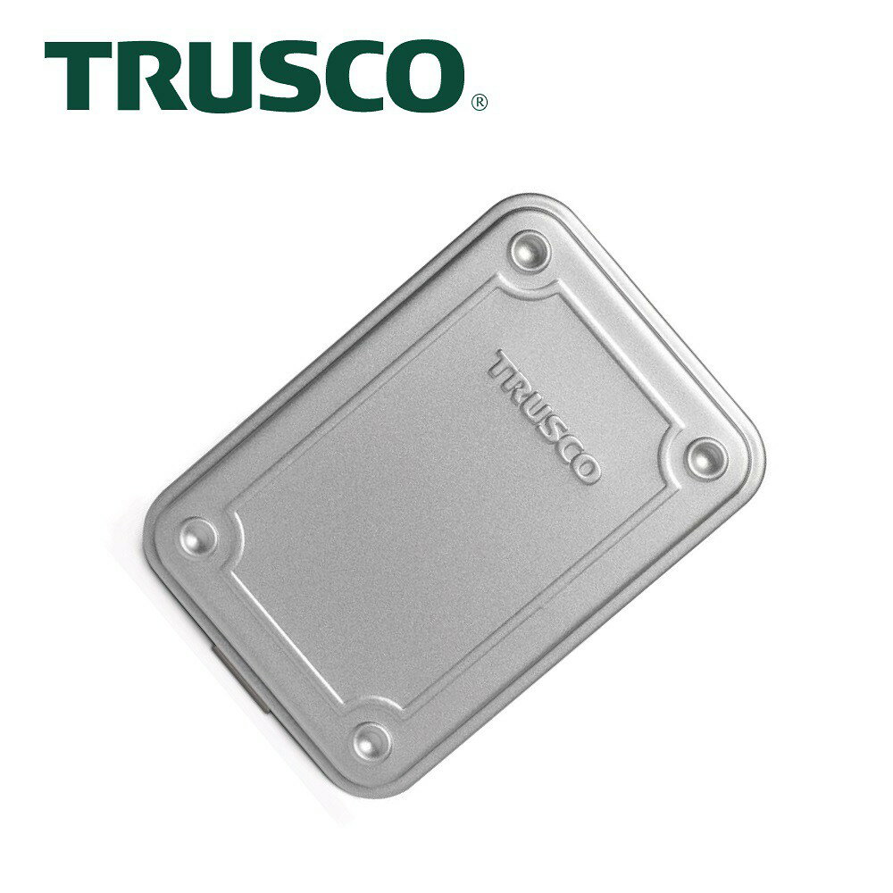 【Trusco】上掀式收納盒經典款（小）-槍銀 T-150SV