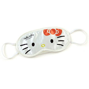【震撼精品百貨】Hello Kitty 凱蒂貓 HELLO KITTY緞面趣味表情旅用眼罩 震撼日式精品百貨