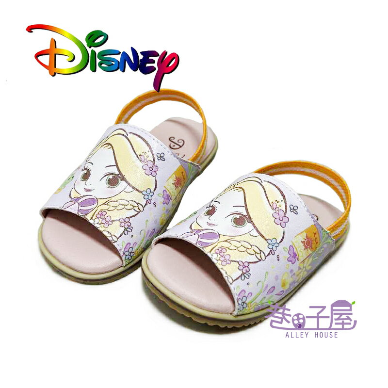 DISNEY迪士尼 童款長髮公主樂佩手工涼鞋 [320077] 紫 MIT台灣製造【巷子屋】